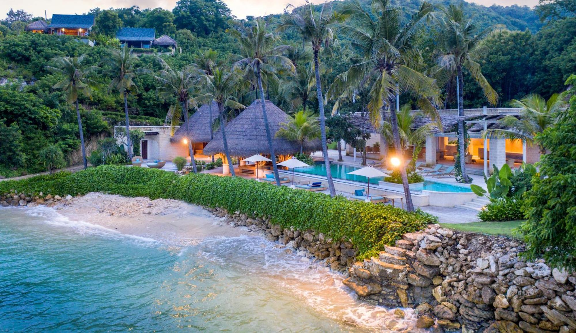Semaya Beach Resort Tanglad Buitenkant foto